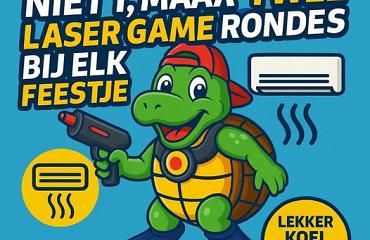 2x lasergamen!