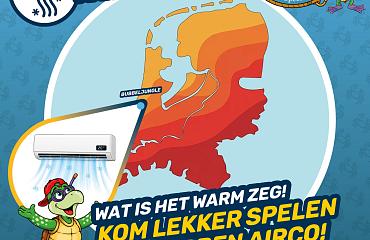 Te warm? Bij ons niet!